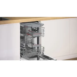 Bosch SPV4EMX17E, Slim, 10 seturi, 6 programe, Clasa B, EcoSilence Drive, EfficientDry, VarioFlex, AquaStop, AquaSensor, ActiveWater, Home Connect, 45 cm
