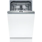 Masina de spalat vase incorporabila Bosch SPV4EMX17E, Slim, 10 seturi, 6 programe, Clasa B, EcoSilence Drive, EfficientDry, VarioFlex, AquaStop, AquaSensor, ActiveWater, Home Connect, 45 cm