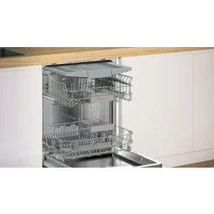 Bosch SMI4HVS14E, 14 seturi, 6 programe, Clasa C, EcoSilence Drive, ExtraDry, VarioFlex, AquaStop, AquaSensor, ActiveWater, Home Connect, 60 cm