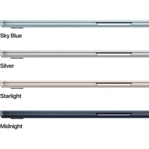 Apple 15.3'' MacBook Air 15 with Liquid Retina, Apple M5 chip (10-core CPU), 16GB, 2TB SSD, Apple M5 10-core GPU, macOS, Starlight, INT keyboard, 2026