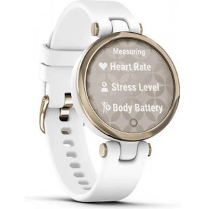 Garmin Lily Cream Gold/White Silicone