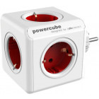 Priza/prelungitor Allocacoc PowerCube Original 5x Schuko Red
