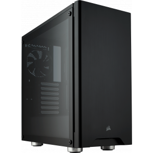 Corsair Carbide Series 275R, Tempered Glass, Black