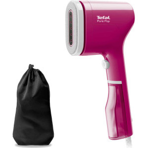 Tefal Aparat de calcat vertical cu abur Pure Pop DT2023F0, 1300W, 20g/min, Roz