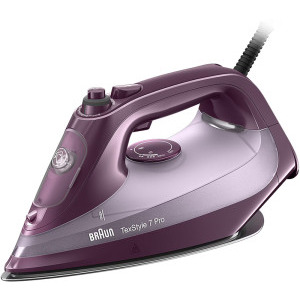 Braun Fier de calcat TexStyle 7 Pro SI7181VI, 3100W, 50g/min, Violet