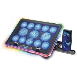 Spirit of Gamer AIRBLADE 1300 RGB, pana la 17.3 inch, racire cu 13 ventilatoare, iluminare LED Blue