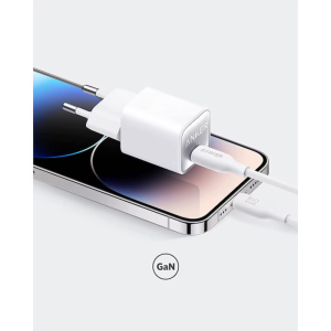 Anker 511 Nano 3, 1x USB-C, PD 30W, White