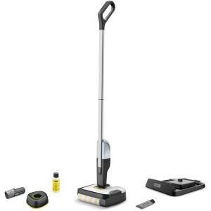 Aspirator Karcher FC 2-4 Battery Set, Mop electric, 0.1L, Argintiu/Negru