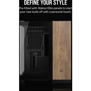 Corsair 2500X Black/Walnut Wood