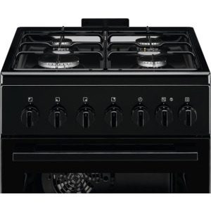 Electrolux LKK520022K, Mixt, 4 arzatoare, Sistem de siguranta, Aprindere integrata, Timer, Grill, Clasa A, 50 cm, Negru