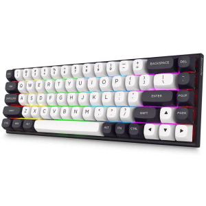 Redragon Irelia Black-White RGB Pink Magnetic Switch Mecanica