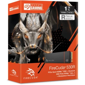 SSD Seagate FireCuda 530R Heatsink 1TB PCI Express 4.0 x4 M.2 2280