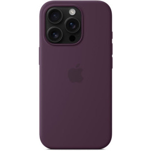 Apple Protectie pentru spate, material silicon pentru iPhone 16 Pro, culoare Plum