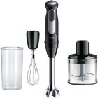 Braun Mixer vertical MultiQuick 5 Pro MQ55236M, 1000W, 0.6 L / 0.5L, Negru/Argintiu