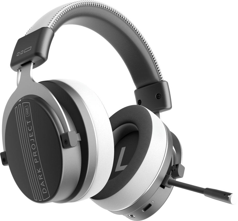 Casti Gaming Dark Project Vexo Wireless Grey