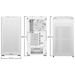 be quiet! Pure Base 501 Airflow Window White