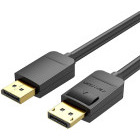 Cablu video Vention DisplayPort Male Male - DisplayPort Male, v1.2, 1.5 m, Negru