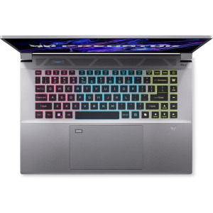 Acer Gaming 16'' Predator Triton Neo 16 PTN16-51, WUXGA IPS 165Hz, Procesor Intel® Core™ Ultra 7 155H (24M Cache, up to 4.80 GHz), 16GB LPDDR5X, 1TB SSD, GeForce RTX 4050 6GB, No OS, Sparkly Silver