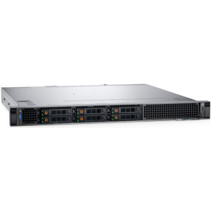 DELL PowerEdge R260 1U, Procesor Intel® Xeon® 6325P 3.5GHz Raptor Lake, 16GB UDIMM RAM, 1x 480GB SATA 6G SSD, PERC H355, 6x Hot Plug SFF