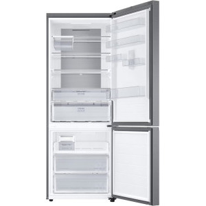 Samsung RB53DG706BS9EO, 538 L, Clasa B, No Frost, Digital Inverter, SpaceMax, Twin Cooling, AI Energy, 203 cm, Inox