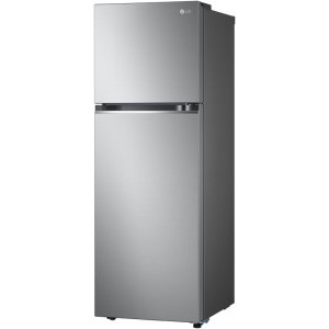LG GTBV38PZGKD, 312 L, Clasa E, Full No Frost, LinearCooling, DoorCooling+, Inverter Linear, 172 cm, Inox