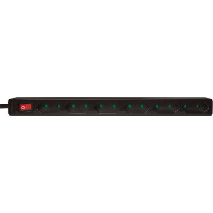 Logilink LPS232B, 6x Euro Socket, 1.5m, Negru
