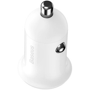 Baseus Grain Pro CCALLP-02, 2x USB, 4.8A, White