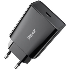 Baseus CCFS-SN02, Speed Mini Quick Charge 20W, 1x USB-C, Black