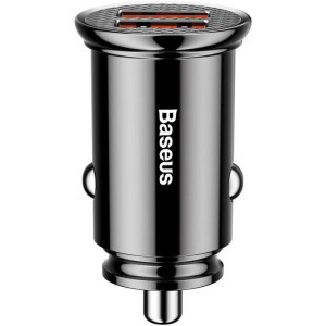 Baseus CCALL-YD01, 2x USB, Quick Charge 30W, Black