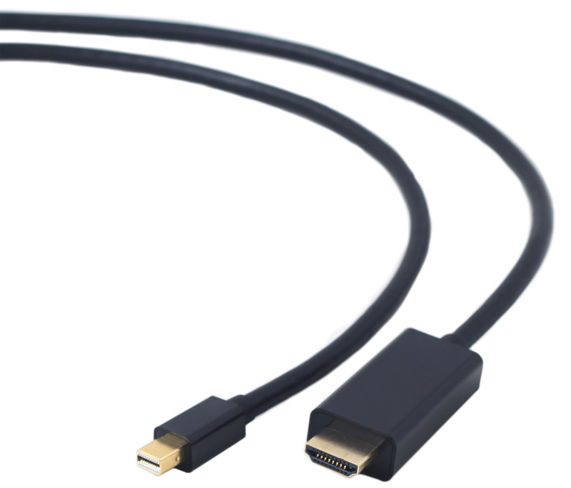 Cablu video Gembird Mini DisplayPort Male - HDMI Male, 1.8m, negru