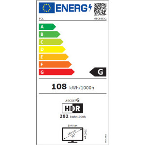 TCL Smart TV Mini LED 65C935 Seria C935 164cm 4K UHD HDR