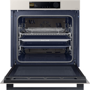 Samsung NV7B6665IAA/U2 Bespoke, Electric, 76 L, Autocuratare catalitica, Grill, Dual Cook, Air Fry, Bej