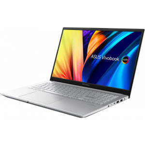 ASUS 15.6'' Vivobook Pro 15 OLED M6500QC, FHD, Procesor AMD Ryzen™ 7 5800H (16M Cache, up to 4.4 GHz), 16GB DDR4, 512GB SSD, GeForce RTX 3050 4GB, No OS, Cool Silver