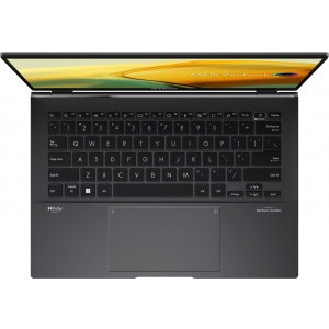 ASUS 14'' Zenbook 14 OLED UM3402YA, 2.8K 90Hz, Procesor AMD Ryzen™ 7 7730U (16M Cache, up to 4.5 GHz), 16GB DDR4X, 1TB SSD, Radeon, Win 11 Pro, Jade Black, 3Yr