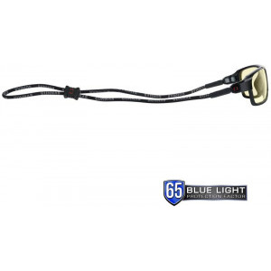 Gunnar Lightning Bolt Onyx Amber
