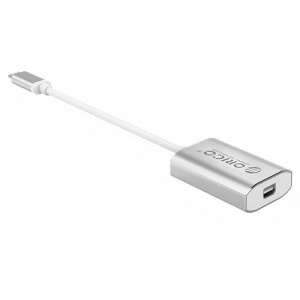 Orico XC-104, USB-C la Mini DisplayPort, argintiu