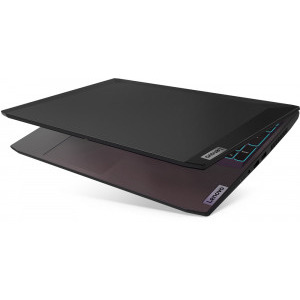 Lenovo Gaming 15.6'' IdeaPad 3 15ACH6, FHD IPS 120Hz, Procesor AMD Ryzen™ 5 5600H (16M Cache, up to 4.2 GHz), 16GB DDR4, 512GB SSD, GeForce RTX 3050 4GB, No OS, Shadow Black, 4-Zone RGB