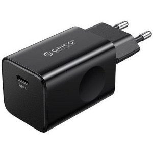 Incarcator retea Orico PT30-C, 1x USB-C, 30W, Black