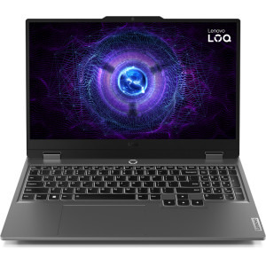 Lenovo Gaming 15.6'' LOQ 15IAX9, FHD IPS 144Hz, Procesor Intel® Core™ i5-12600HX (18M Cache, up to 4.60 GHz), 16GB DDR5, 512GB SSD, GeForce RTX 3050 6GB, No OS, Luna Grey