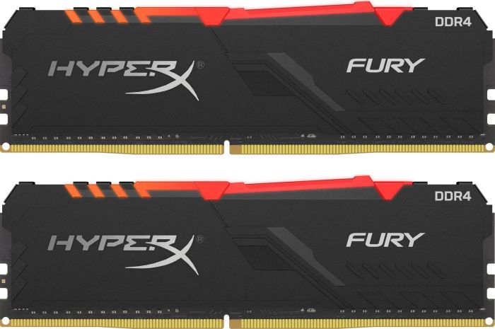Memorie HyperX Fury RGB 16GB DDR4 3200MHz CL16 Dual Channel Kit
