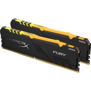 HyperX Fury RGB 16GB DDR4 3000MHz CL15 Dual Channel Kit