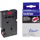 Consumabil Brother Banda Laminata TC-401 12 mm Black on Red