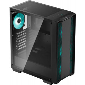 Deepcool CC560 black with blue fans