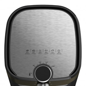 Tefal Friteuza Easy Fry & Grill EY501815, 1400W, Functie grill, 4.2L, Negru/Argintiu, Negru-Argintiu