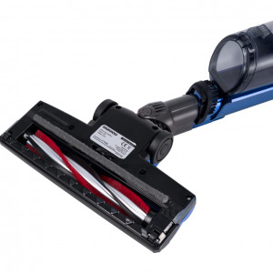 Daewoo RSH-310GB-1, 130W, 0.6L, filtru HEPA, Litiu-Ion 22.2V, Albastru, vertical