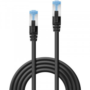 LINDY LY-47177 CAT6A Patch Cable S/FTP 1m Black