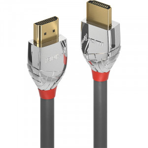 LINDY Cromo, HDMI Male - HDMI Male, v2.0, 5m, gri-argintiu
