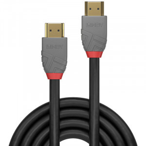 LINDY Anthra, HDMI Male - HDMI Male, v1.4, 20m, negru-gri