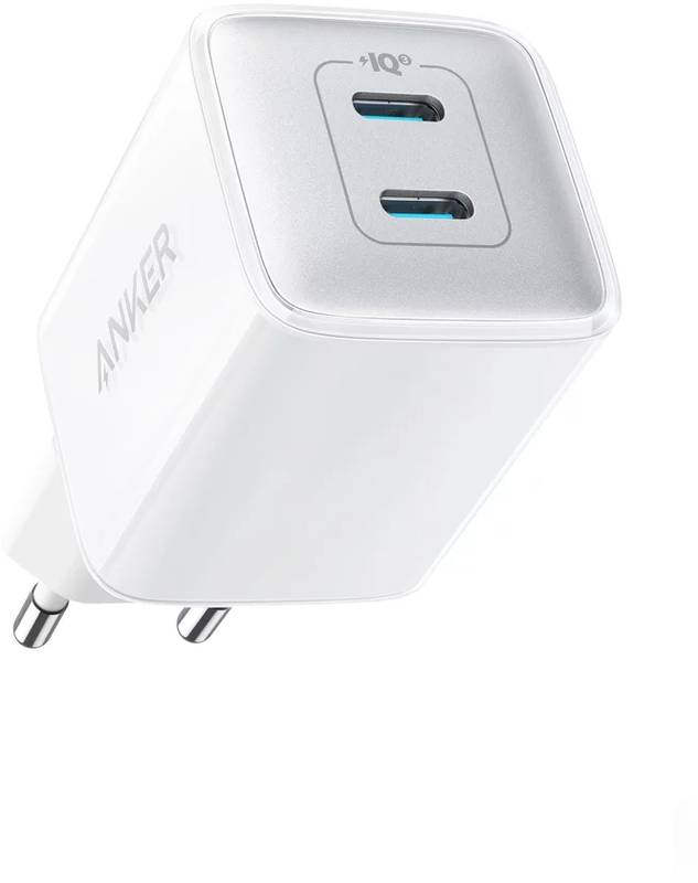 Incarcator retea Anker Nano Pro, 40W, 2x USB-C, White