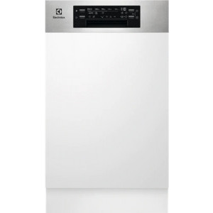 Masina de spalat vase incorporabila Electrolux EEM43300IX, Slim, 10 seturi, 8 programe, Clasa D, Inverter, AirDry, SatelliteClean, MaxiFlex, QuickLift, 45 cm